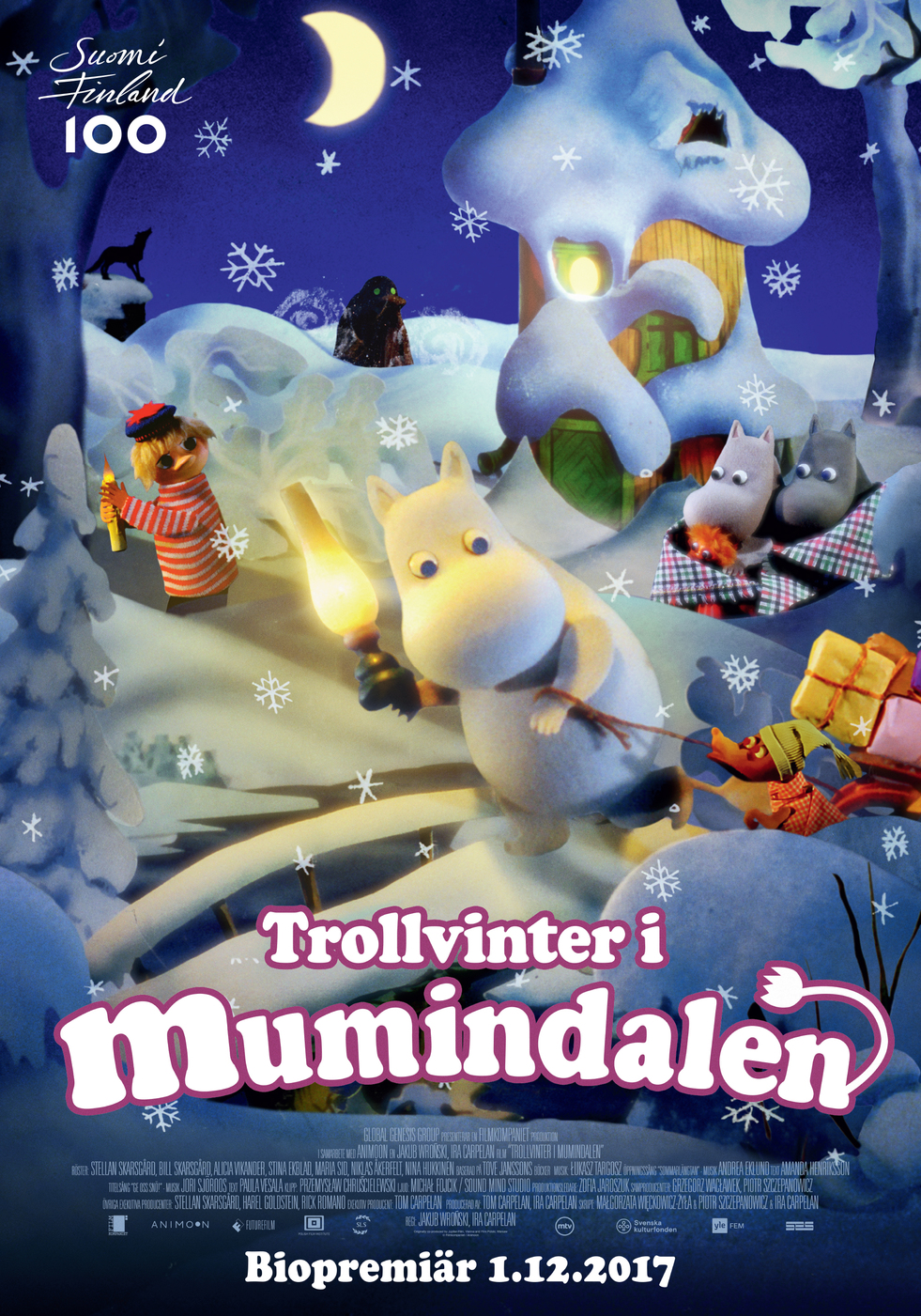 Trollvinter i Mumindalen